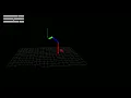 Interactive 3D Hexapod Robot Leg Simulation in Python Inverse Kinematics with Pygame OpenGL