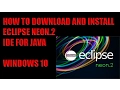 How to Download and Install Eclipse Neon 2 IDE for Java