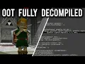 The Legend of Zelda - Ocarina of Time has been FULLY decompiled G