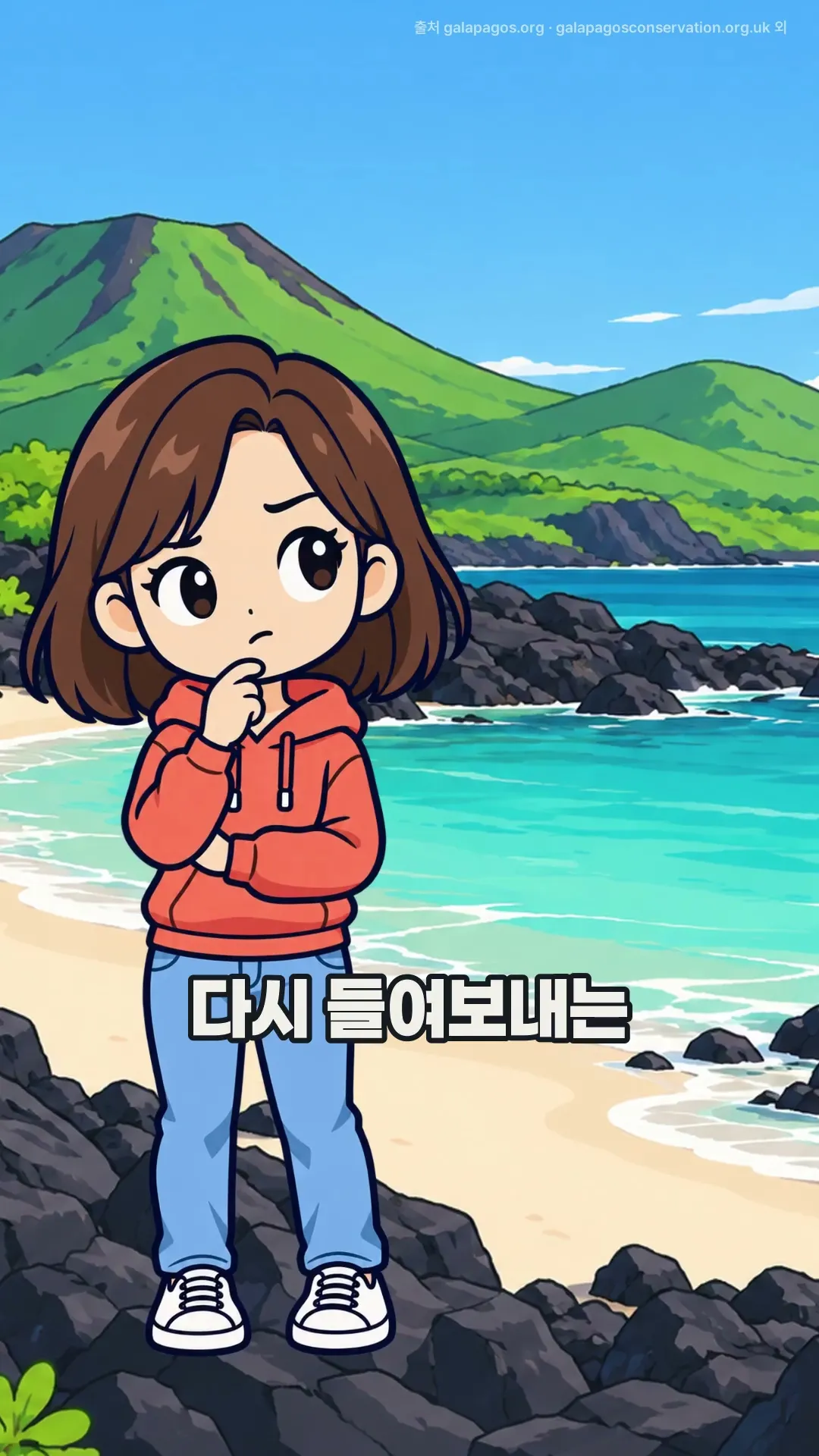 다른 섬에서 찾아낸 거북, 플로레아나로 돌아왔다 #shorts