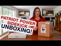 Patriot Power Sidekick Unboxing
