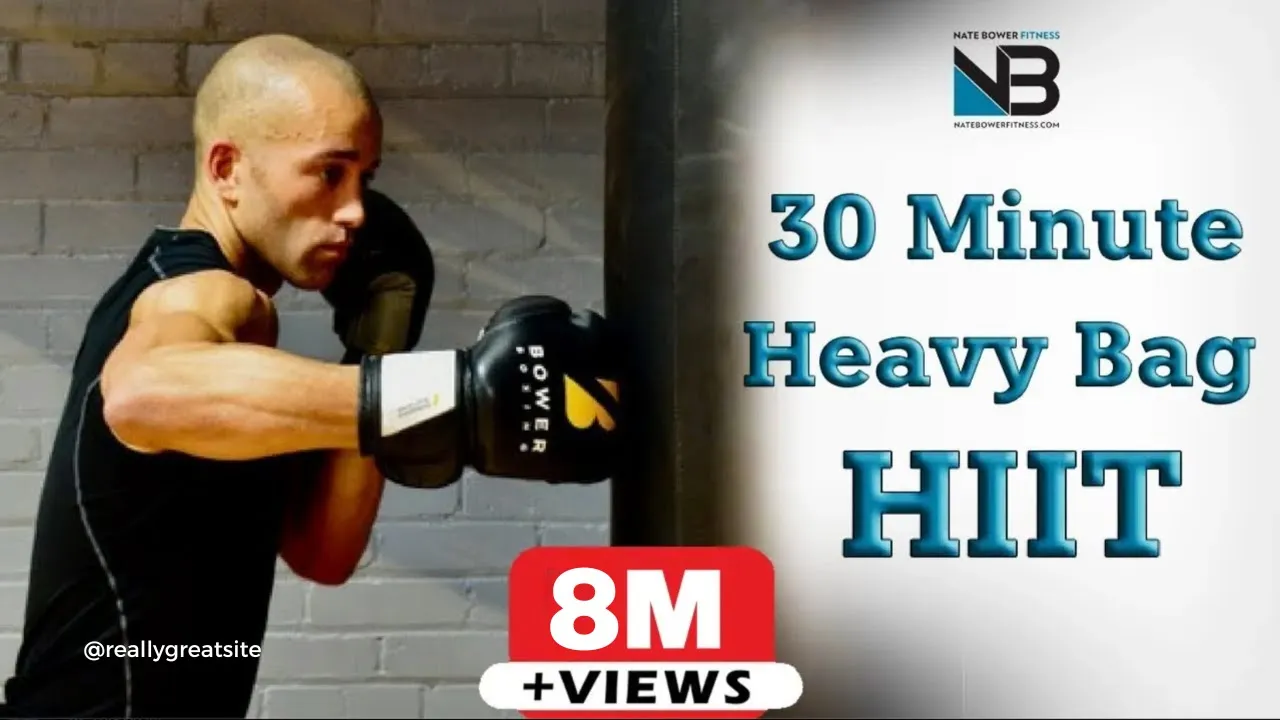 Most EFFECTIVE 30 Minute Boxing Heavy Bag HIIT Workout