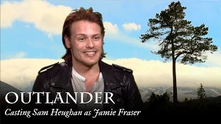 Outlander Casting Sam Heughan as Jamie Fraser