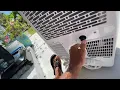 How to drain Hisense Dual Hose 8000 BTU Portable AC