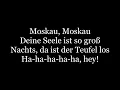 Download Lagu Dschinghis Khan - Moskau ( lyrics )