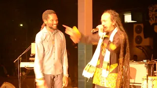 Download Ras Muhamad feat. Kabaka Pyramid. Live in Kingston Jamaica 2015.  EarthHour MP3