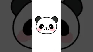 رسم بسيط للاطفال تعليم رسم الباندا رسم رسم سهل رسم اطفال رسم بسيط Simple Drawing Shorts 