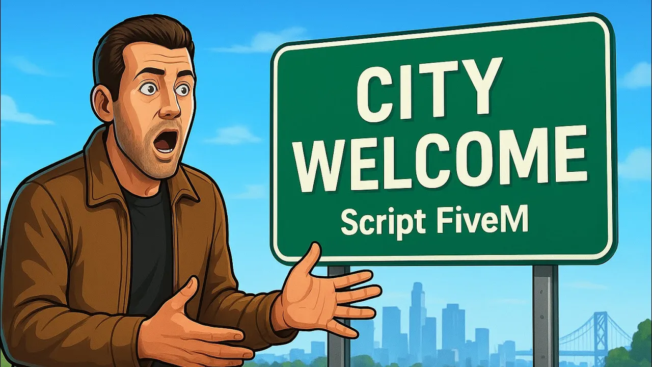 City Welcome – In-Game Help & Welcome Panel