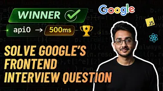 Solving Google Frontend Interview Question Concurrency Priority
