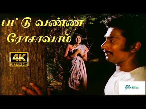 Download MP3 பட்டு வண்ண ரோசாவாம் பார்த்த கண்ணு மூடாதாம் | Pattu Vanna Rosavam | Malaysia Vasudevan Song | 4K