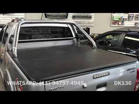 Download MP3 Capota Marítima de Madeira Naval Toyota Hilux 2015 - Capota para Hilux 2015 - Dk136 Acessórios