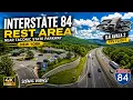 Scenic FPV Flight Over the Interstate 84 Rest Area DJI Avata 2 New York
