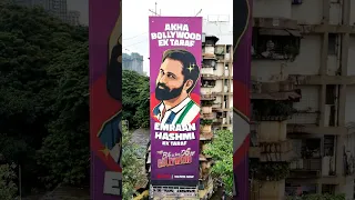 Emraan Hashmi MASSIVE Building Art In Mumbai TheBadsOfBollywood 