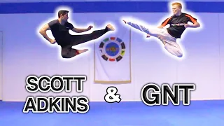 Scott Boyka Adkins GNT Taekwondo Sampler Flips Kicks  Scott Boyka Adkins GNT Taekwondo Sampler Flips Kicks