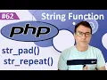 PHP string str - pad and str
