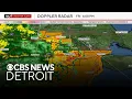 Watch live Tracking severe storms in Southeast Michigan