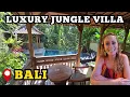 I Stayed in a Luxury JUNGLE Villa in Ubud Bali - Private Pool Breakfast Full Tour