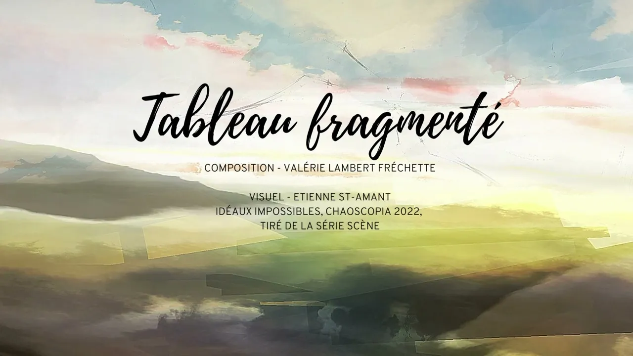 Tableau fragmenté (2022)