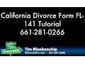 Completing California Divorce Declaration Regarding Service Divorce Form FL-141