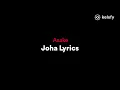 Asake Joha Lyrics