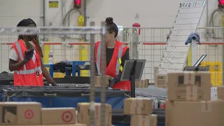 Target gives look at company s Houston-area sortation center