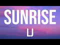 LJ - Sunrise (Lyrics)🎵