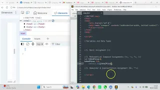 Javascript Variable Data Types - Lesson2