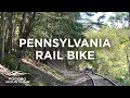 Pennsylvania Rail Bike in Hawley PA