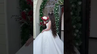 تسريحة عروس بالشعر طويل اعراس تسريحه شعر طويل مكياج عروسات 