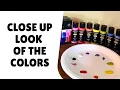 Review of ARTEZA Iridescent Acrylic Paint Set of 10 Chameleon Colors Bottles - Beautiful Colors