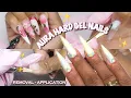HOW TO AURA NAILS USING ONLY HARD GEL - TUTORIAL
