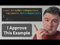 Laravel Repository Pattern Good vs Bad Examples