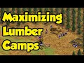 Perfect lumber camps every time Aoe2