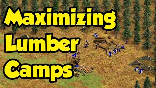 Perfect lumber camps every time Aoe2
