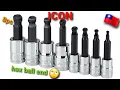 ICON professional ball hex socket set 8pc metric - 8