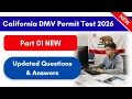 FREE California DMV Permit Practice Test 2026 20 Updated Questions Answers