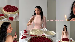 My Living Alone Diaries | My Solo Bday Vlog 🧁🎀🕯️🤍