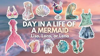 day in a life of a mermaid lisa lora or lena