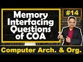 Memory Interfacing Questions in Computer Organization Architecture Solved Problems - 4
