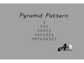 Pyramid Pattern C
