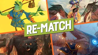 RE-MATCH Flubs Zinnia Eluge Wildsear Bloomburrow Commander Gameplay