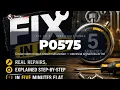 P0575 Explained Cruise control input circuit malfunction electrical signal loss or vol Trouble