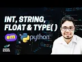 Int Float e String em Python - Aula 02 Python do Zero