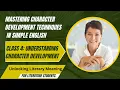 Class 4 Understanding Character Development - Character Growth in Literature