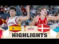 Spain v Denmark Highlights FIBA Basketball World Cup 2027 European Qualifiers