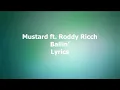 Mustard - Ballin ft Roddy Ricch Clean