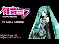 【HATSUNE MIKU V6 EARLY ACCESS】WAVE Cover