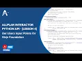 ALLPLAN interactor Python API LESSON 4 - Get User Input Point For Strip Footing PythonParts