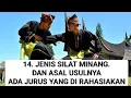 Lagu 14 .ALIRAN SILAT MINANG YANG JARANG KAMU DENGAR !! Dan ASAL USUL NYA
