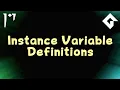 Instance Variables - Useful Features in GameMaker